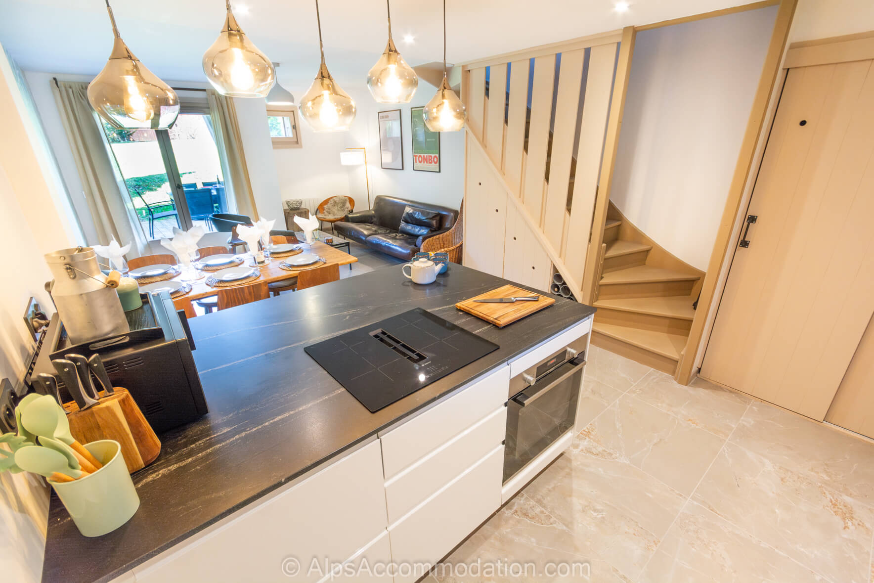 Chalet Chic Samoëns - Light and spacious layout on the ground floor